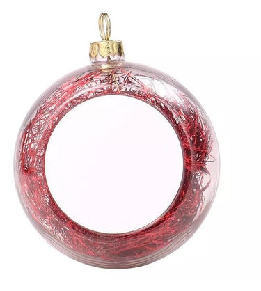 Bolas de navidad sublimables - Rellenables